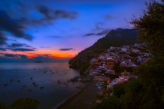Evening view of Positano in Italy, 20217952 x 5304 pixels