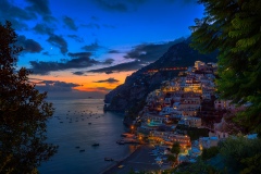 Evening view of Positano in Italy, 20217952 x 5304 pixels