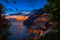Evening view of Positano in Italy, 20217952 x 5304 pixels