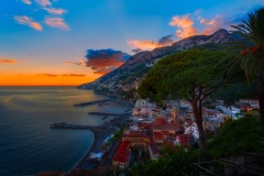 Evening view of Amalfi in Italy, 20217952 x 5304 pixels