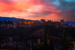 View on the Alhambra in Granada, 20237952 x 5304 pixels