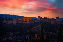 View on the Alhambra in Granada, 20237952 x 5304 pixels