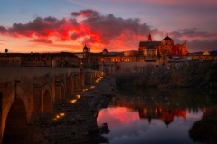 View on the Roman Bridge and Mezquita in Córdoba, 20237952 x 5