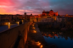 View on the Roman Bridge and Mezquita in Córdoba, 20237952 x 5