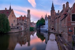 View from Rozenhoedkaai in Bruges, 20185855 x 3904 pixels