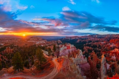 View from Sunrise Point in Bryce Canyon   12567 x 5634 pixels