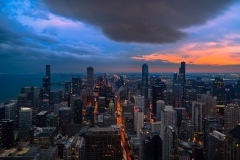 View from John Hancock Center in Chicago  7952 x 5302 pixels