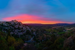 View from Point de vue sur Gordes in Fontanille, 2022 21348 x 11178 pixelsNote: resolution will be slightly reduced to 20000 on long edge
