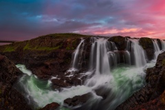 View on Kolufossar waterfalls in Iceland, 202111244 x 5389 pixe