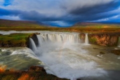 View on Goðafoss in Iceland, 20218009 x 5339 pixels