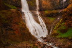 View on Rjúkandi waterfall in Iceland, 20215304 x 7952 pixels