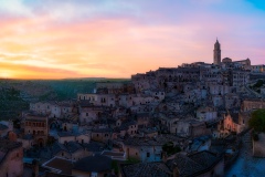 View on Sassi di Matera from the West, 20239150 x 5134 pixels