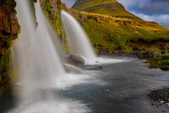 View on Kirkjufellsfoss in Iceland, 20215304 x 7952 pixels