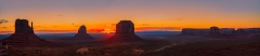Panorama of Monument Valley, Arizona 27166 x 5882 pixels