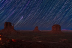 Night Sky over Monument Valley, Arizona 7824 x 6360 pixels