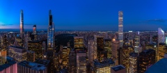 Bird's eye view on New York, 2022 12657 x 5558 pixels