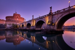 View on Ponte Sant'Angelo in Rome, 20195777 x 3851 pixels