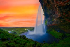 View on Seljalandsfoss in Iceland, 20218240 x 5408 pixels