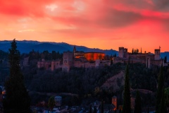 View on the Alhambra in Granada, 202316062 x 6015 pixels