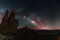 The Milky Way rises above Tenerife, 2022 12403 x 6044 pixels