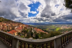 View from Piazzale Giuseppe Garibaldi in Cortona, 2020 14016 x